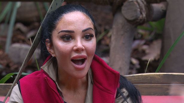 Tulisa Contostavlos in the I'm A Celeb jungle