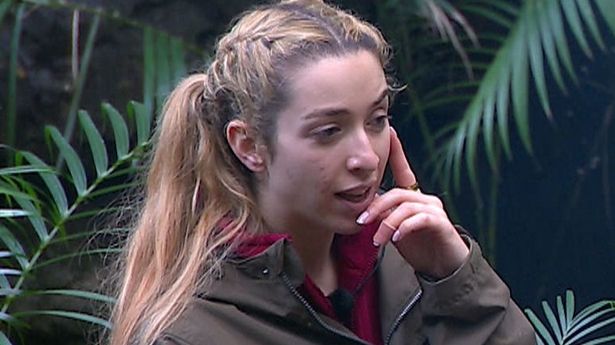 I'm A Celebrity star GK Barry shared her concern for a campmate