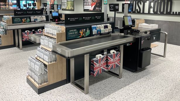 M&S self checkouts