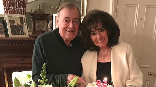 John Prescott with his wife at a birthday celebration