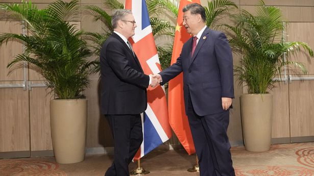 Keir Starmer held a historic meeting with Chinese President Xi Jinping