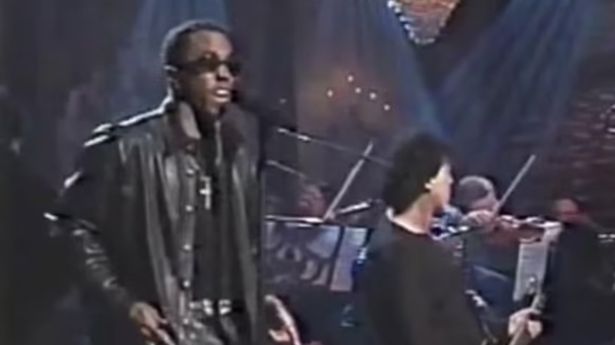 Puff Daddy on SNL in the 1990s