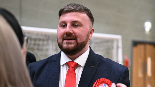 Labour MP Chris Webb was targeted by a group of masked youths on Monday night