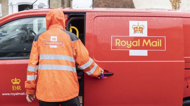 Royal Mail postman