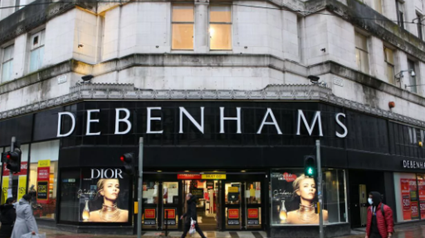 debenhams store front